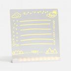 Bloc-notes LED avec couleurs