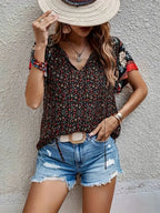 Women's Kataleya Boho Blouse, Long-Sleeved, Flowy, Versatile, Autumnal