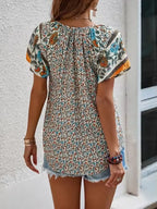 Women's Kataleya Boho Blouse, Long-Sleeved, Flowy, Versatile, Autumnal