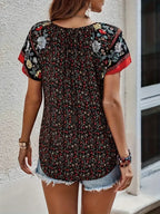 Women's Kataleya Boho Blouse, Long-Sleeved, Flowy, Versatile, Autumnal