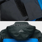 Veste d'extérieur Softshell pour hommes avec capuche, membrane coupe-vent, finition déperlante et doublure chaude pour l'automne