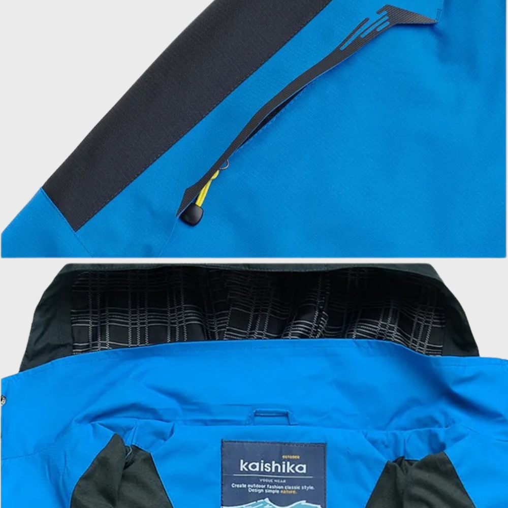 Veste d'extérieur Softshell pour hommes avec capuche, membrane coupe-vent, finition déperlante et doublure chaude pour l'automne