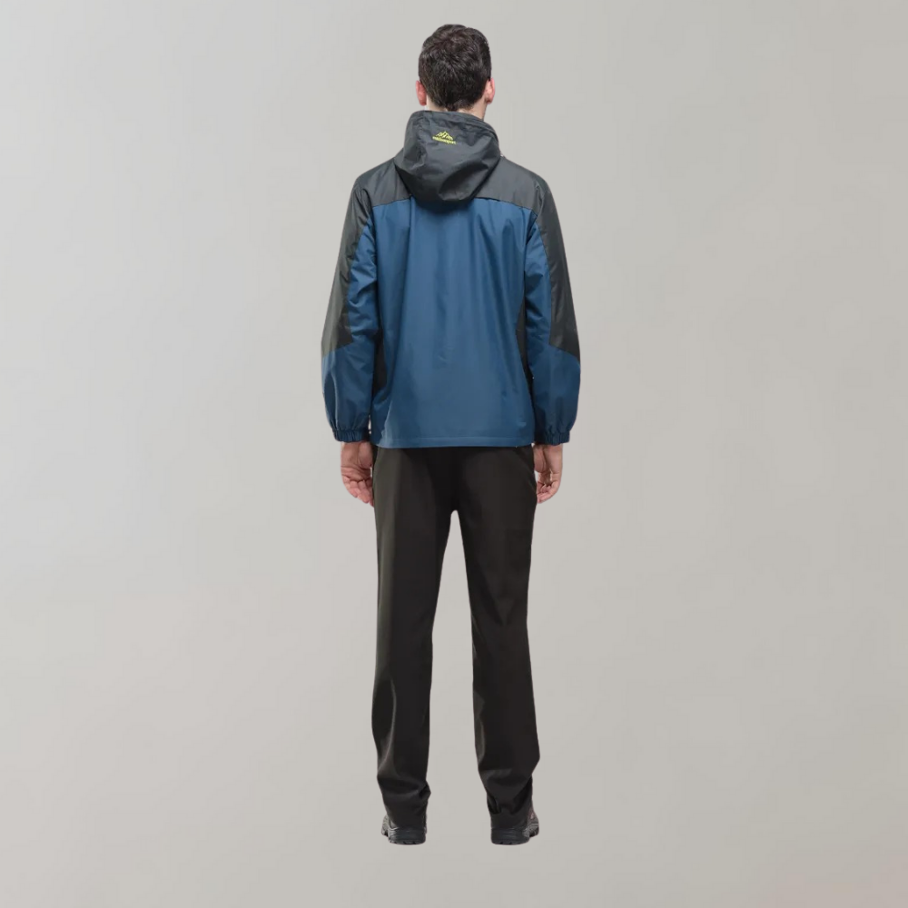 Veste d'extérieur Softshell pour hommes avec capuche, membrane coupe-vent, finition déperlante et doublure chaude pour l'automne