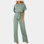 FrenchOtilia - Combinaison élégante d'automne pour femme