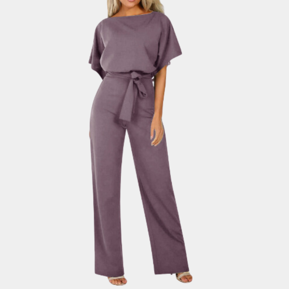 FrenchOtilia - Combinaison élégante d'automne pour femme