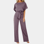 FrenchOtilia - Combinaison élégante d'automne pour femme