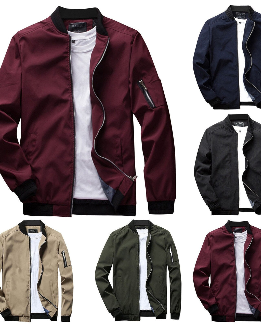 Casper | Veste courte d'automne pour homme légère, déperlante et élégante