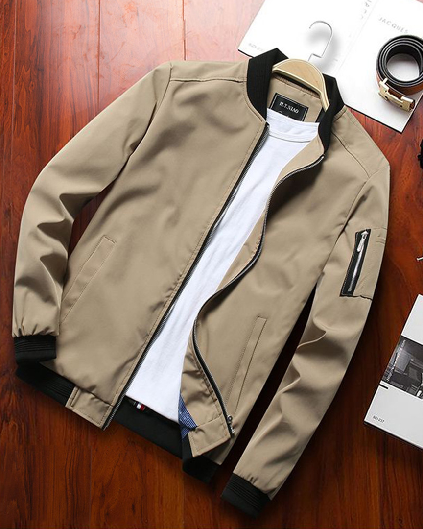 Casper | Veste courte d'automne pour homme légère, déperlante et élégante