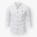 White Men's Linen Shirt