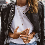 Veste en cuir élégante au design intemporel pour l'automne - Femmes
