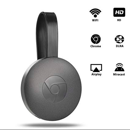 Chromecast Wireless Video Player - Stream Netflix, YouTube & More in 1080p HD