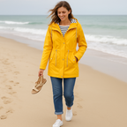 Beatrice | Parka imperméable d'hiver - coupe ajustable avec doublure de capuche rayée et isolation thermique