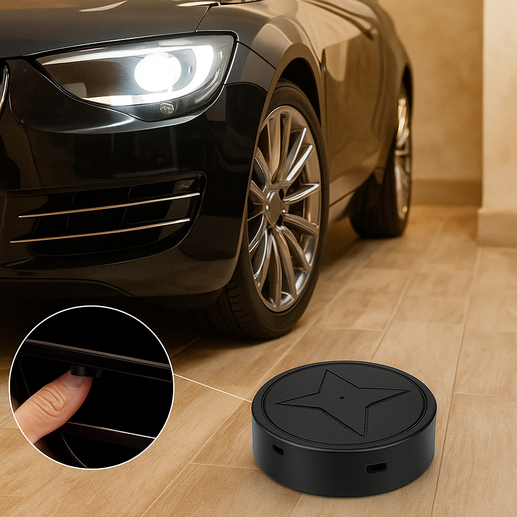 MiniTrack GPS Tracker - Magnétique, localisation en temps réel, taille miniature pour voiture & personnes