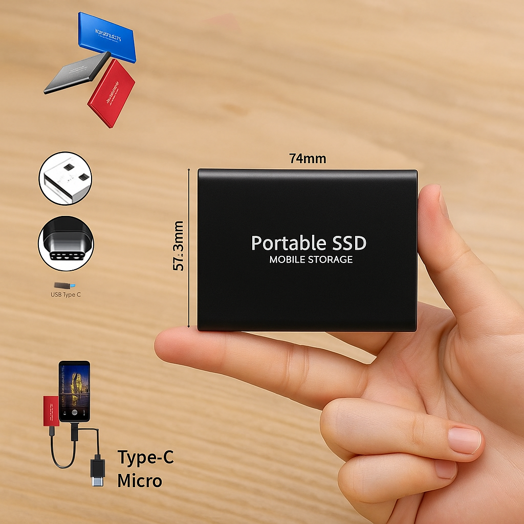 FusionElite - Stockage SSD à grande vitesse pour ordinateurs portables et de bureau