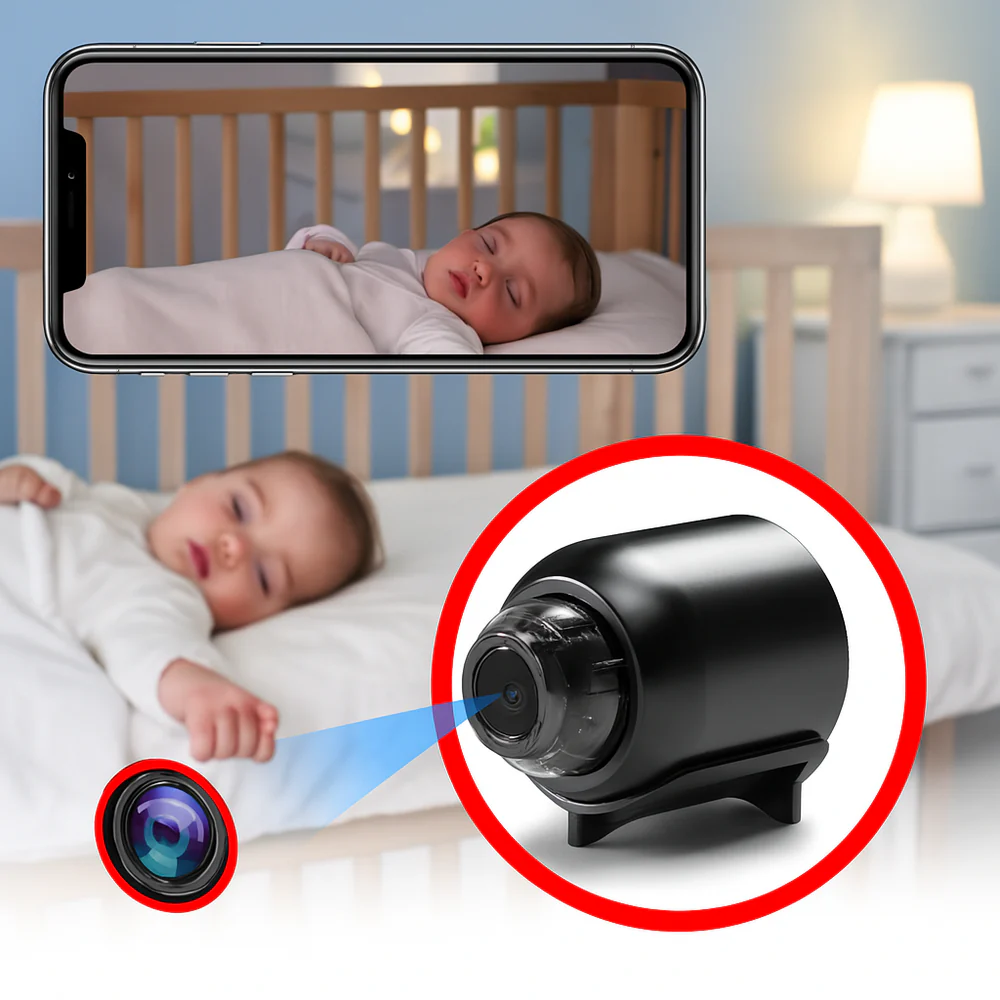 Lille WiFi Surveillance Camera with Night Vision