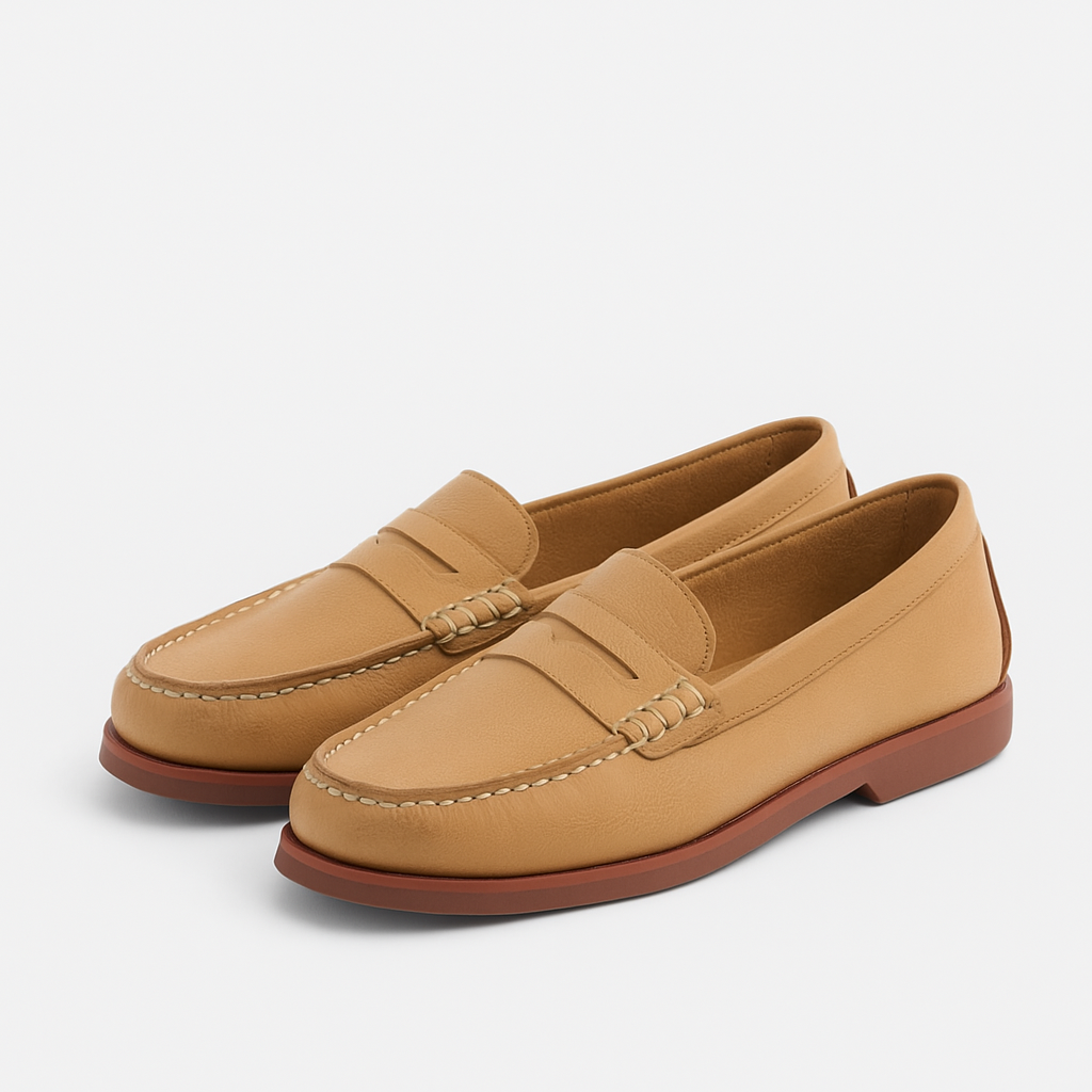 Khaki Loafers
