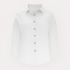 White Long Sleeves Button Shirt