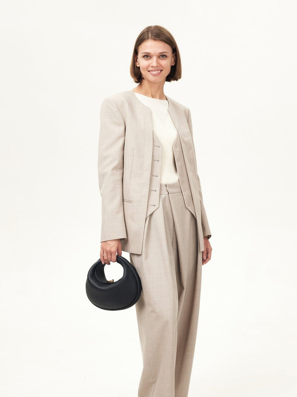 Claire - Sac à main chic en cuir