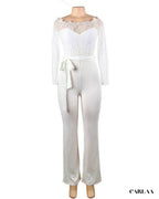 Women's White Jumpsuit