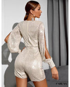 Combishort Paillettes