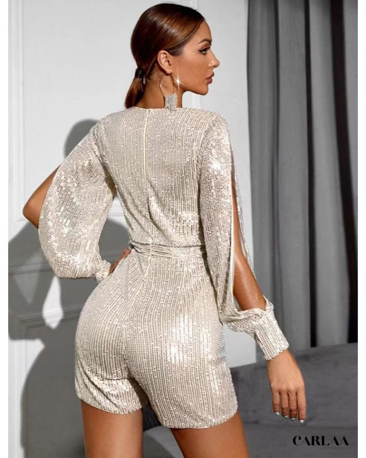 Combishort Paillettes