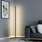 Lampe d'angle LED mince - Luminosité réglable pour le salon ou la chambre à coucher