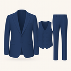 Blue 3 piece suit
