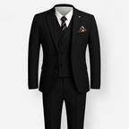 Costume d'invité de mariage 3 pièces slim fit pour homme | Élégant | Collection Automne