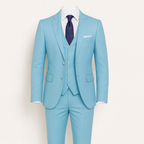 Costume trois pièces pour hommes - Blazer, gilet et pantalon de coupe ajustée pour les occasions formelles d'automne