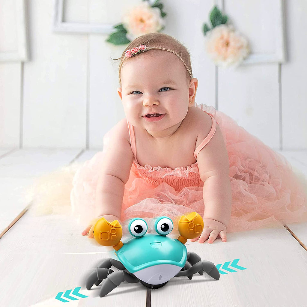 Crab crawling