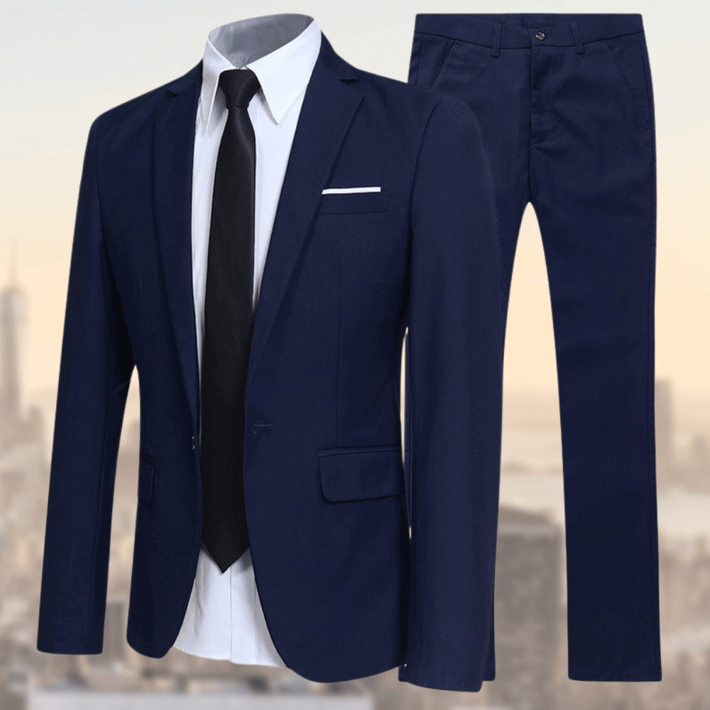 Costume élégant pour homme avec coupe confortable adapté aux occasions formelles