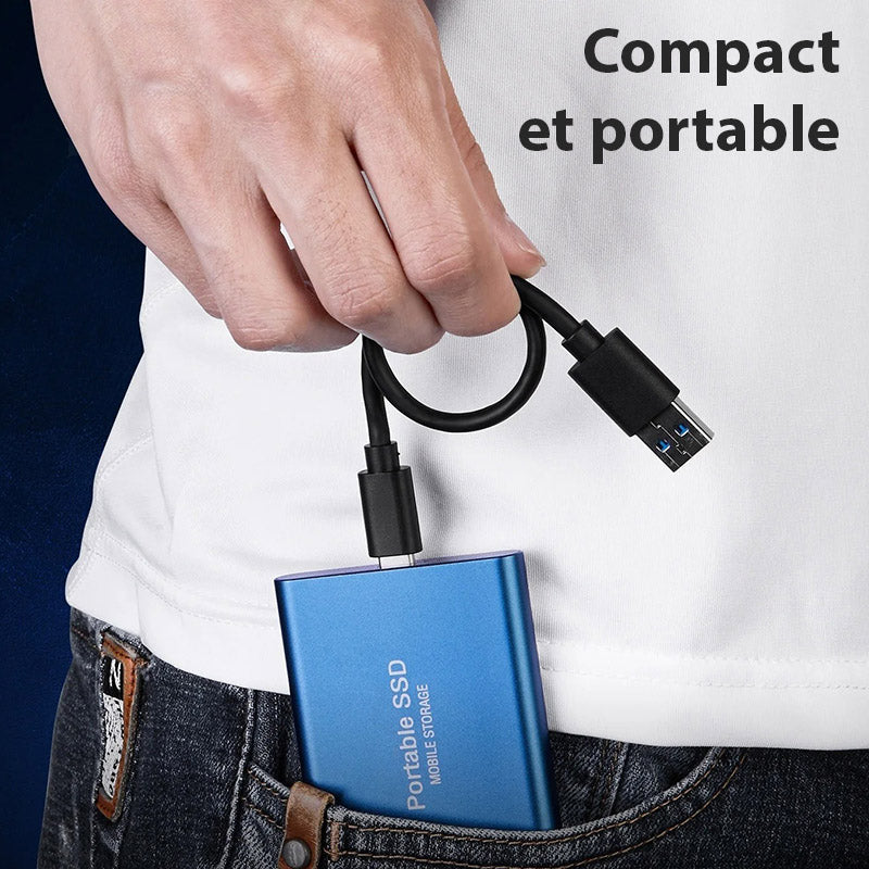 Ultra-Fast External SSD - Compact, High-Capacity Storage
