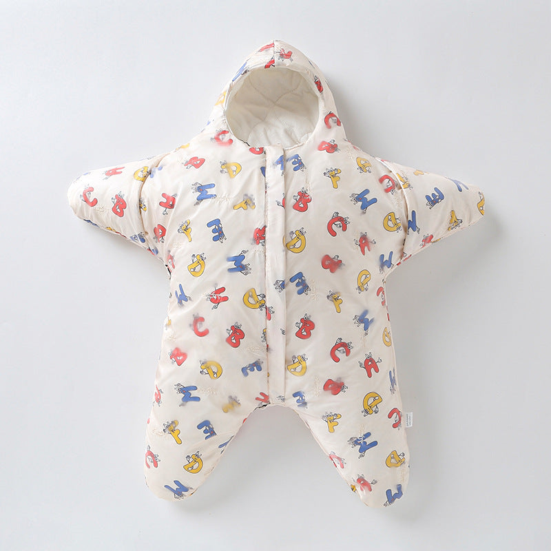 Sac de couchage pour bébé en forme d'étoile - chaud et douillet pour votre enfant