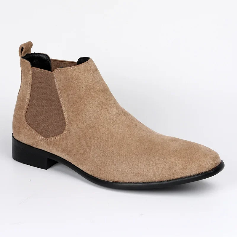 Bottes Chelsea à panneaux élastiques pour hommes