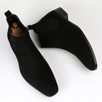 Bottes Chelsea à panneaux élastiques pour hommes