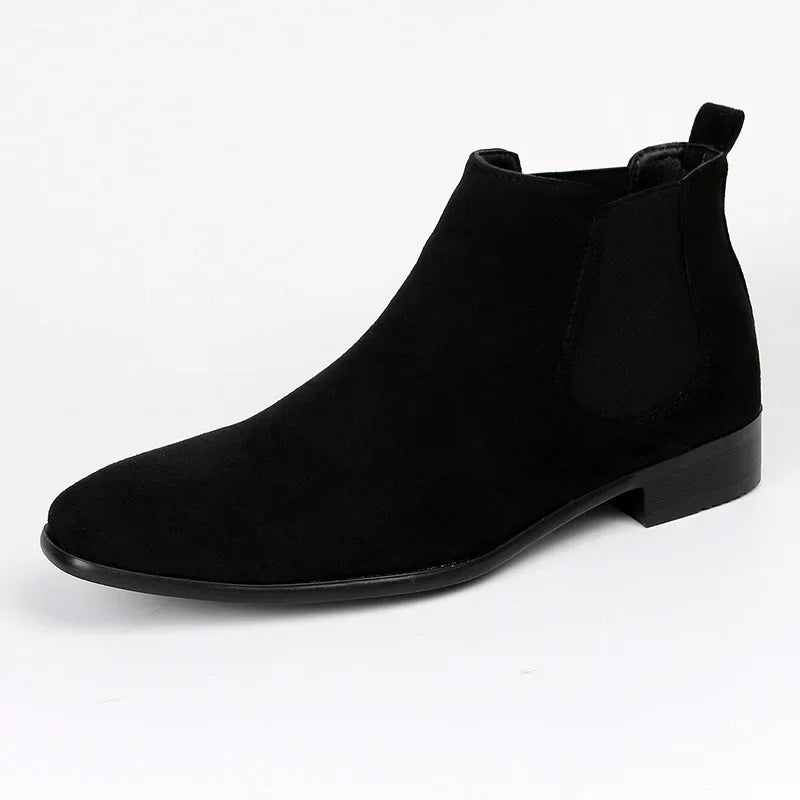 Bottes Chelsea à panneaux élastiques pour hommes