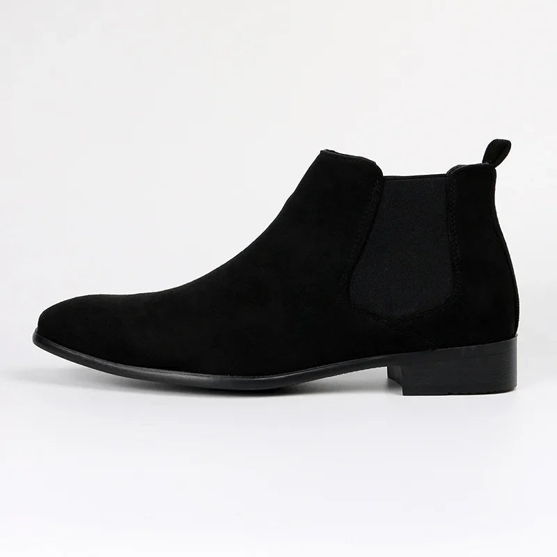 Bottes Chelsea à panneaux élastiques pour hommes