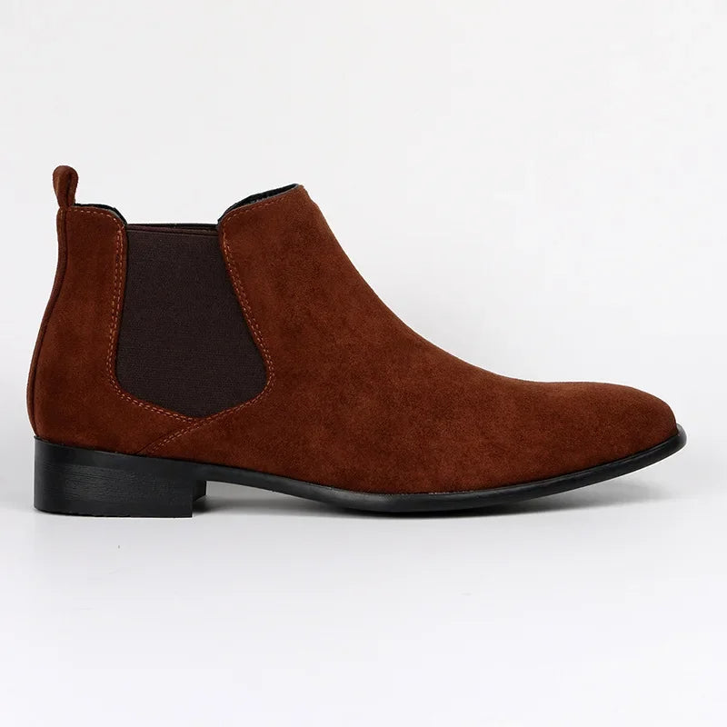 Bottes Chelsea à panneaux élastiques pour hommes