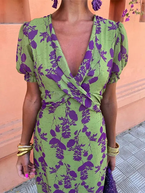 Amalia | Robe d'automne sophistiquée
