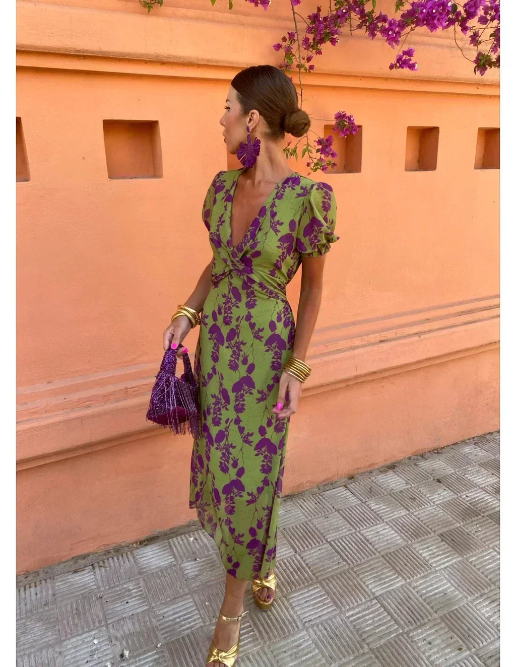 Amalia | Robe d'automne sophistiquée