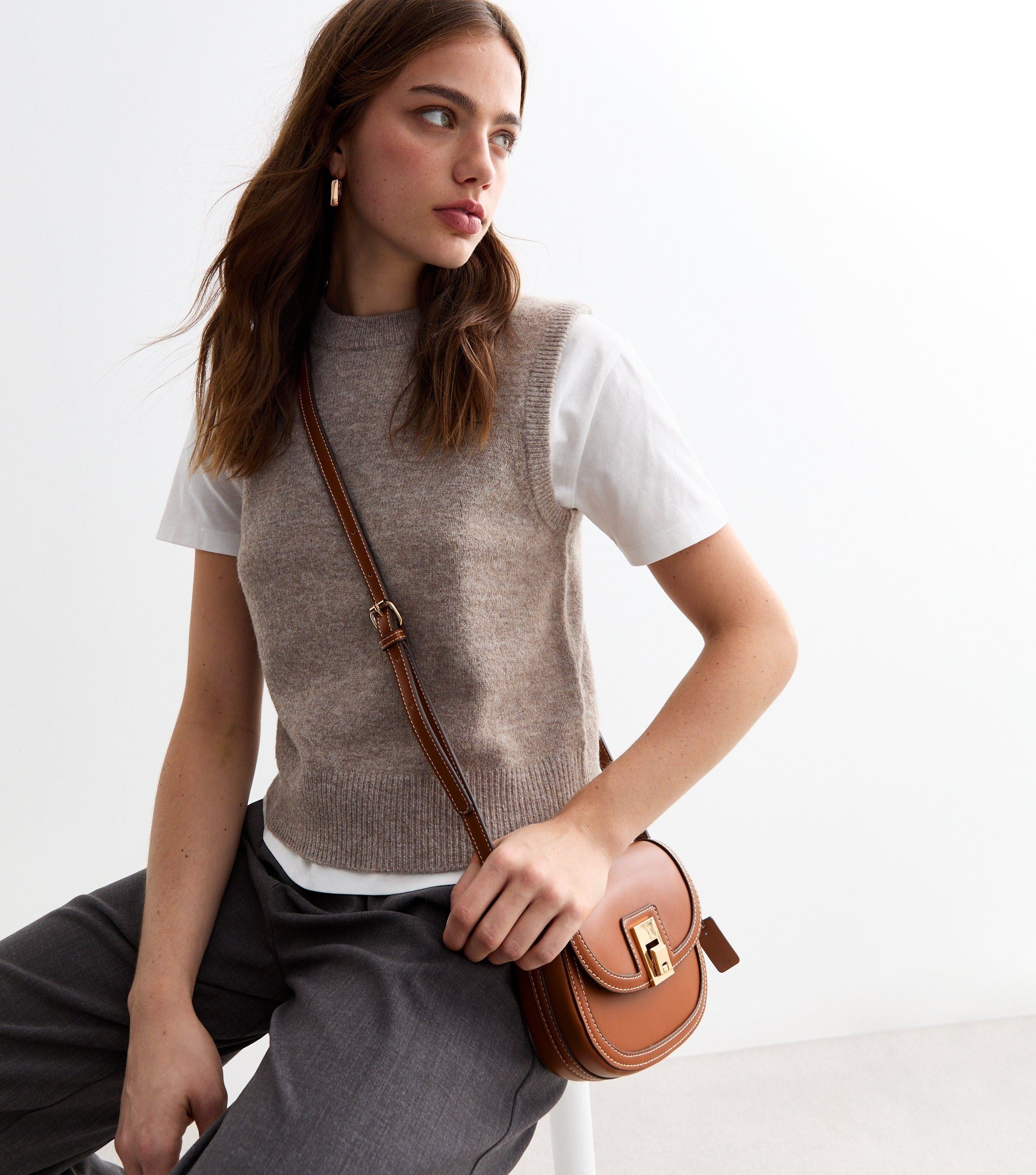 Elégant sac crossbody à rabat pour femme