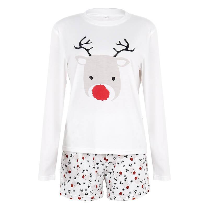 Ensemble pyjamas Imprimé renne de noël