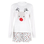 Ensemble pyjamas Imprimé renne de noël