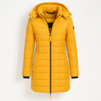 Eva Long Quilted Jacket - Chaude, légère, déperlante et idéale pour l'hiver