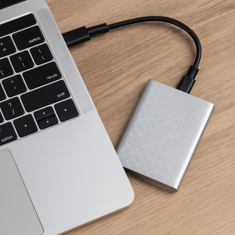 Disque SSD externe portable haute vitesse pour le stockage de données