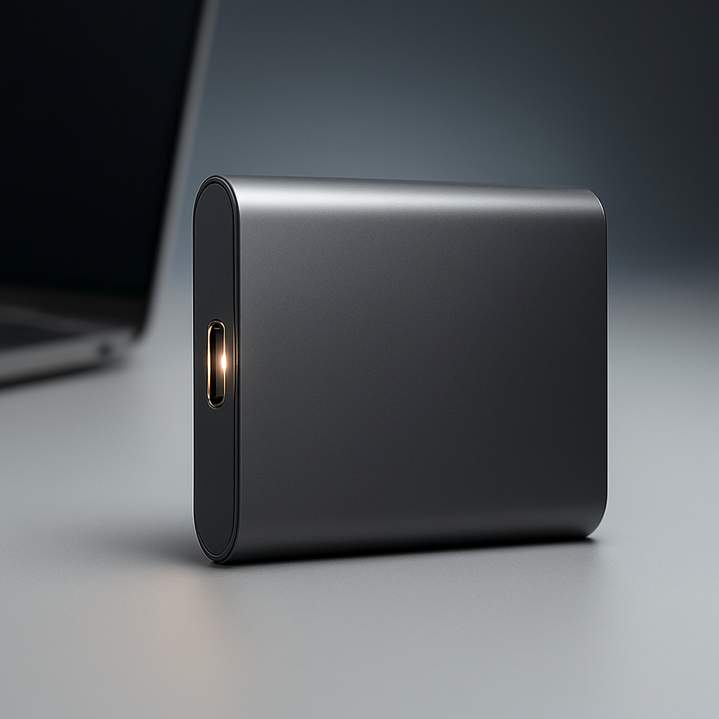 Portable external SSD