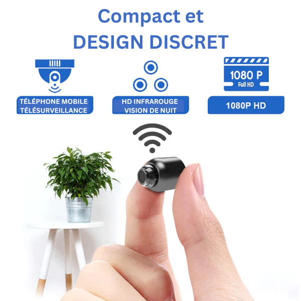 Minieye - Caméra Full HD pour la garde d'enfants