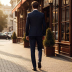 Costume élégant pour homme avec coupe confortable adapté aux occasions formelles