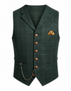Gilet de costume homme élégant coupe classique pour tenue formelle et bureau