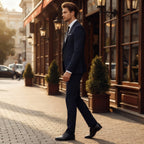 Costume élégant pour homme avec coupe confortable adapté aux occasions formelles